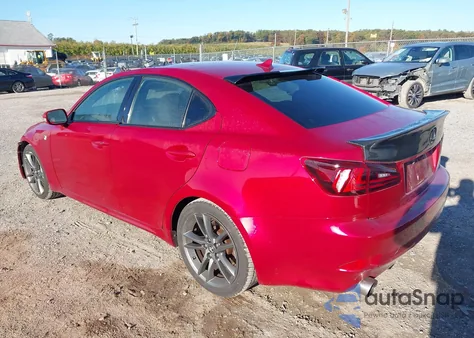 2011 Lexus Is 350 из США, поврежденный, VIN JTHBE5C24B5027260